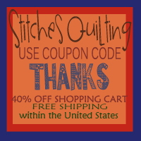 40% OFF Quilting Stitches FALL SALE Storewide
